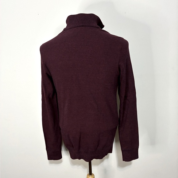 Robert Graham Men’s 1/4 Zip Cotton Blend Long Sleeve Sweaters - Bundle of Two - Picture 5 of 11